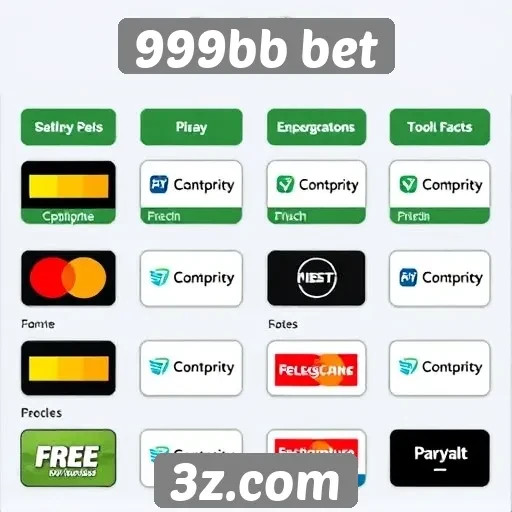 Opções de pagamento disponíveis no 999bb bet